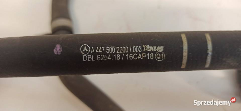 MERCEDES VITO W447 RURA WĄŻ WODY A4475002200 sprzedam