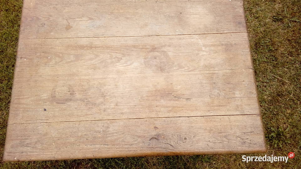 Zabytkowy stół z szufladą antyk Wieluń