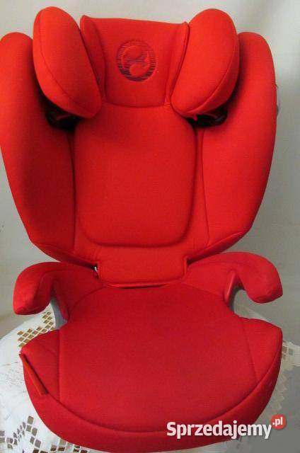 Fotelik samochodowy Cybex Solution Sfix 1536 Testy zderzeniowe 5 punktów 0 - 18 kg Wrocław