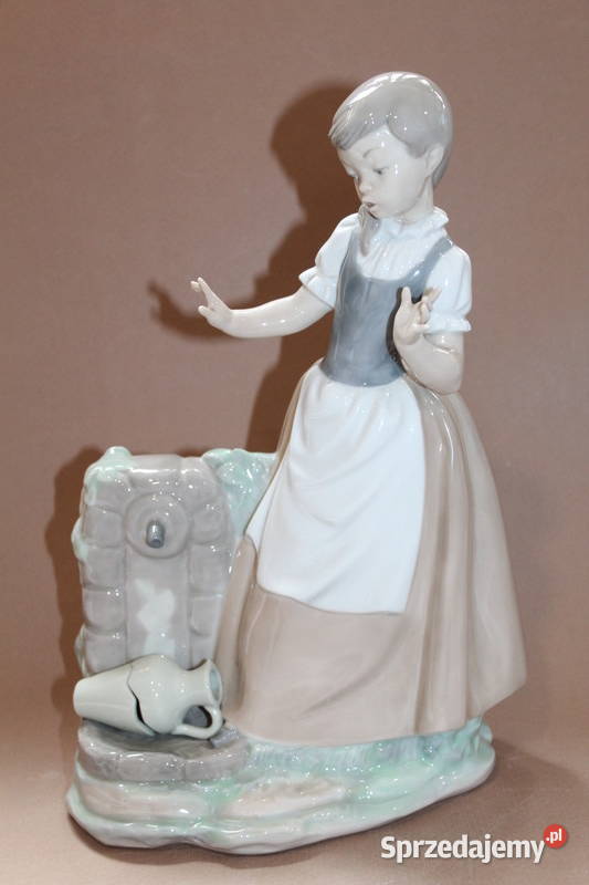 Figurka dziewczynka ze stłuczonym dzbanem Lladro Szczecin
