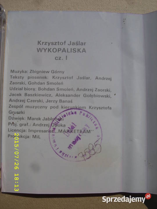 Kabaret BSMOLEN3 kasety Wołów