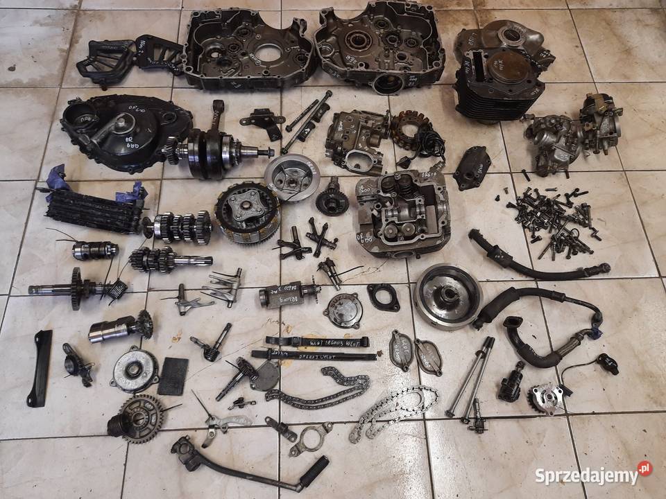 Suzuki DR 600 silnik części wał głowica cylinder Części Jelenia Góra sprzedam