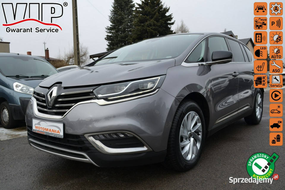 Renault Espace FULL LEDPark assistAlufelgi czujnik deszczu