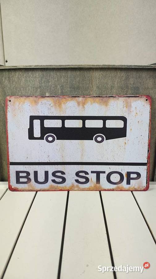 Tabliczka metalowa Łódź sprzedam
