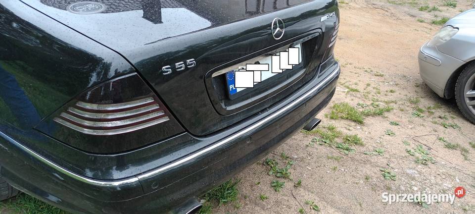 Mercedes W220 S55 AMG LONG karoseria z Rok produkcji 2001 Motoryzacja mazowieckie Wołomin