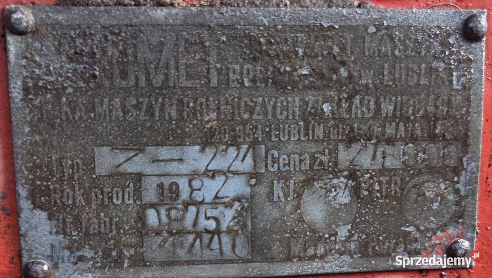 PRASA DO SŁOMY Z221 Do pras i owijarek Modlęcin