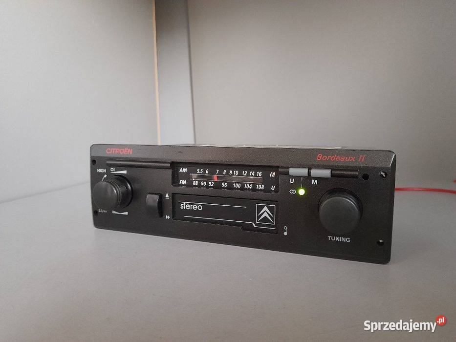 Kolekcjonerskie radio Citroen Bordeaux II Koszalin