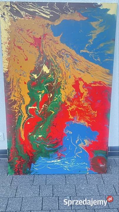 Eksplozja Kolorów Zielonych autor PPartyka Bolesławiec