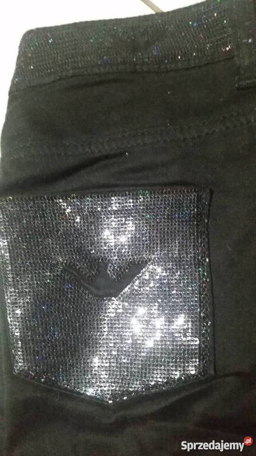 spodnie długie z logo emporio armani
