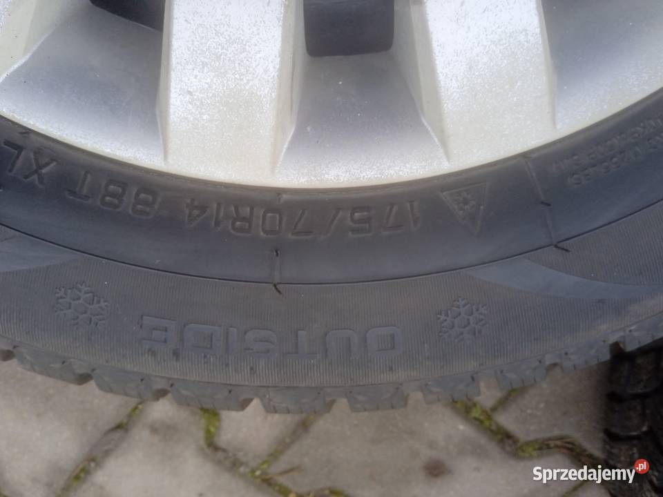 Koła stalowe z oponami zimowymi 17570r14 8mm Lubartów