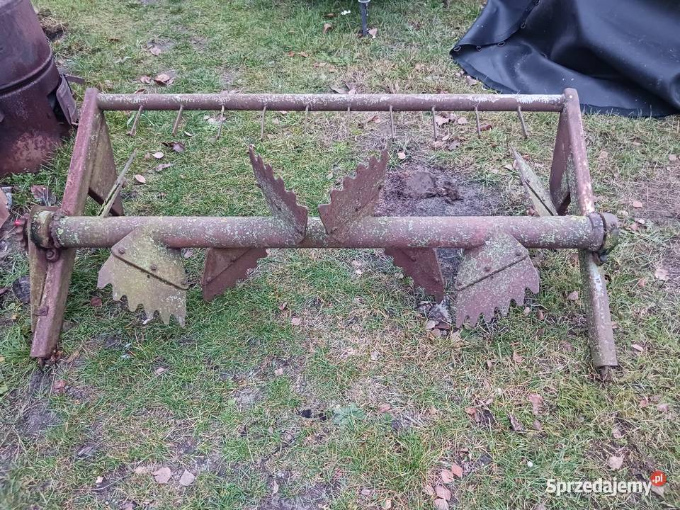 Części rozrzutnika dwuosiowego