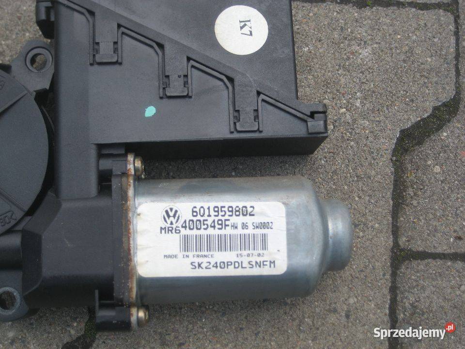 skoda fabia i 1 0007r silnik opuszczania szyby Rakoniewice