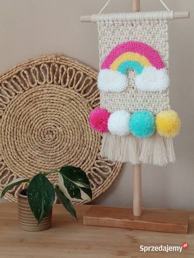 Makatka makrama tęcza Józefów