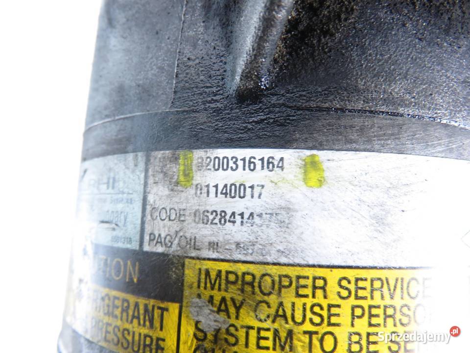 KOMPRESOR KLIMATYZACJI RENAULT MEGANE II 15 dCi