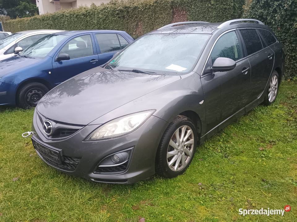 Mazda 6 II LIFT GH 2011r 22d 163 USZKODZONY szary Witkowo