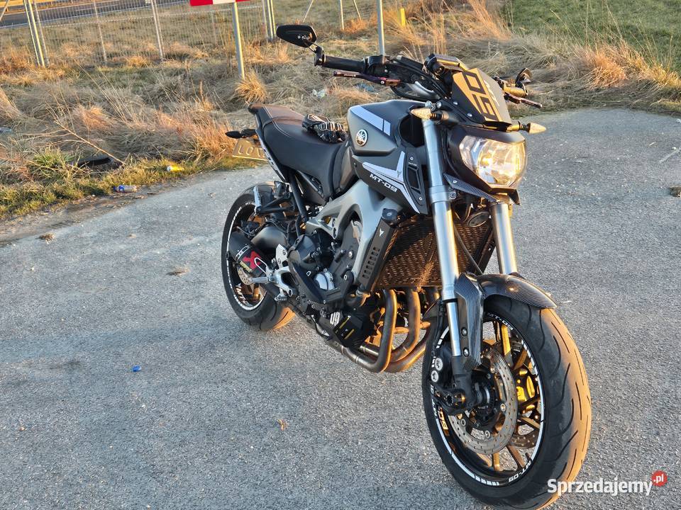Yamaha mt09 2013r ABS akrapovic Ostrów Wielkopolski