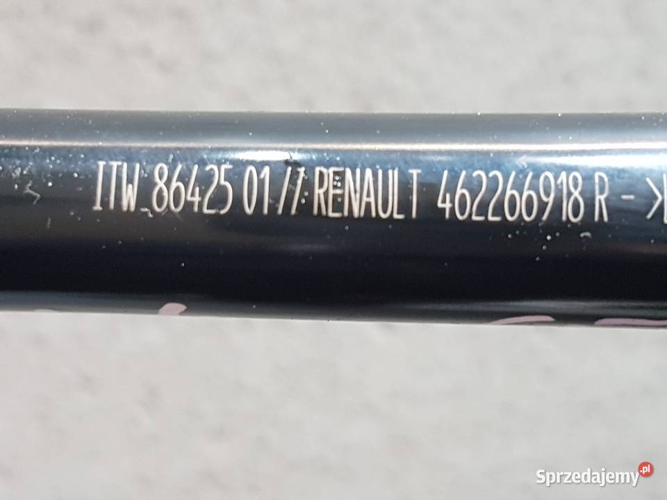 RENAULT SCENIC IV RURKA SERWA PRZEWOD wielkopolskie Turkowice