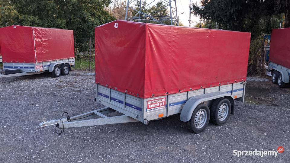 Używana przyczepa SUSKI TEMARED RYDWAN 300x150 Lublin sprzedam