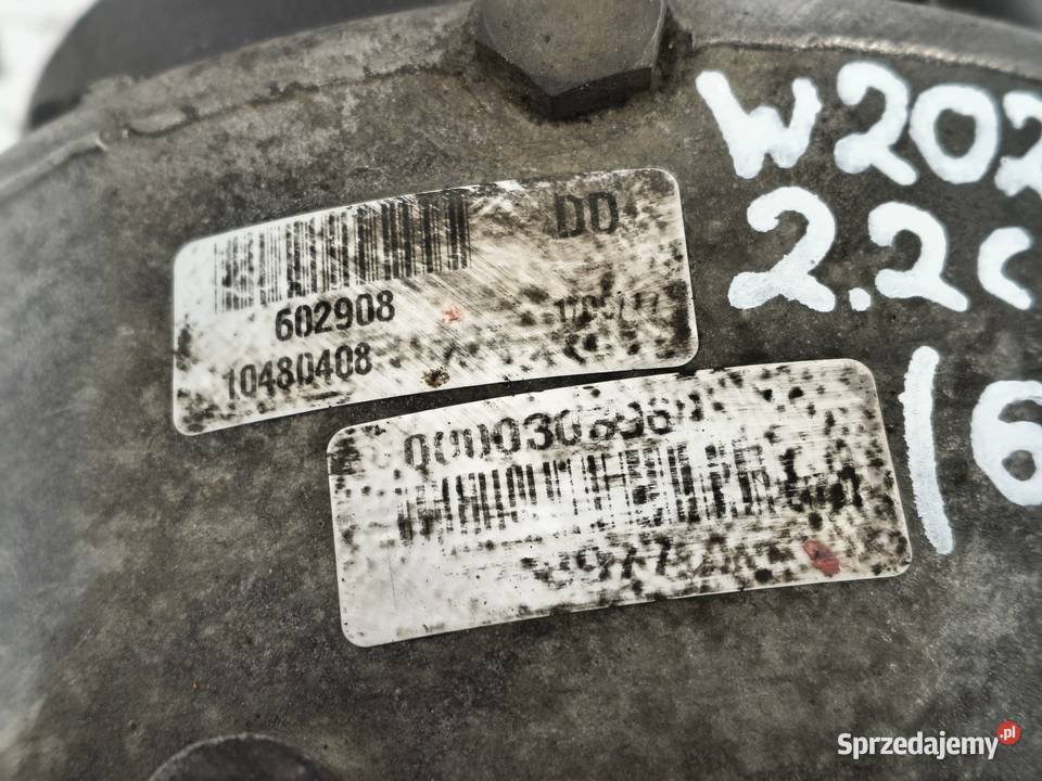 ALTERNATOR Mercedes W203 22 CDI 10480408 lubelskie Chełm