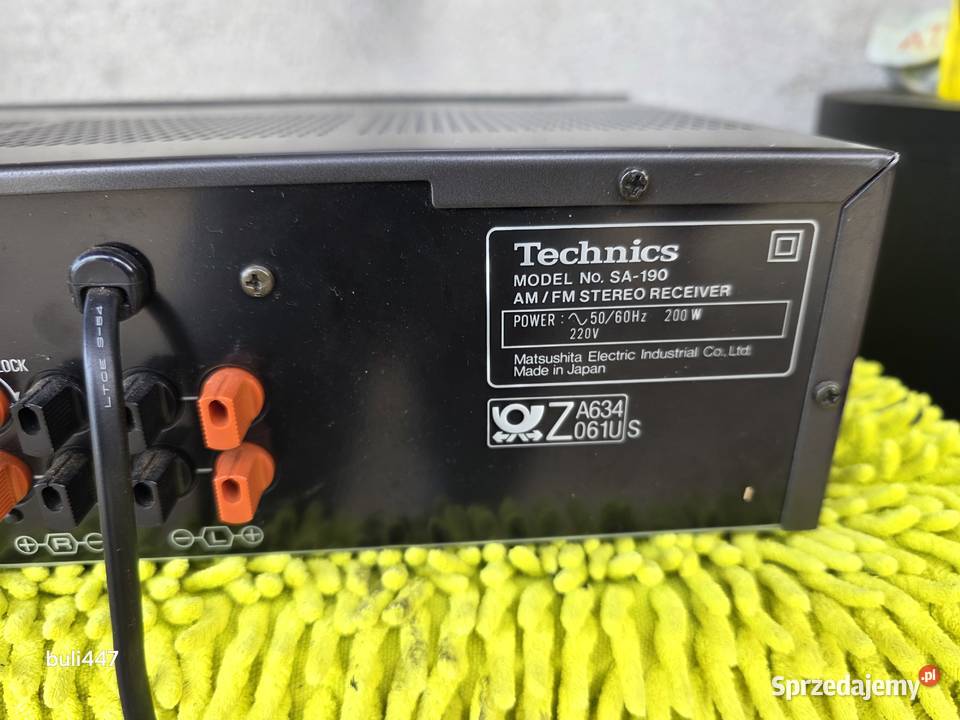 technics sa190 amplituner stereo Chełm Śląski