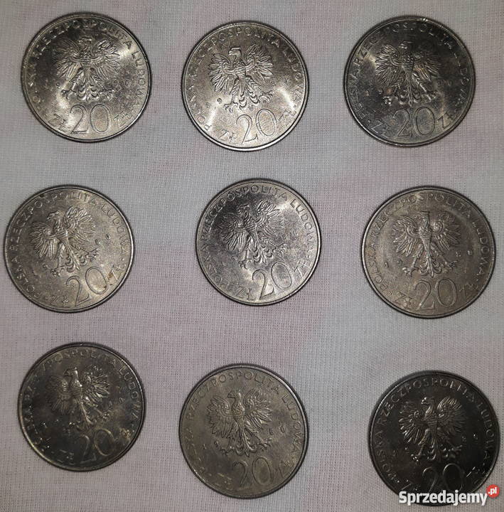 Monety Dar Pomorza z 1980 r