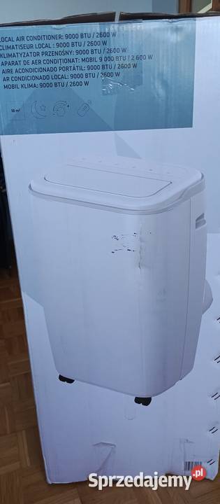 Klimatyzator przenośny 9000 BTU 2600W śląskie Dąbrowa Górnicza