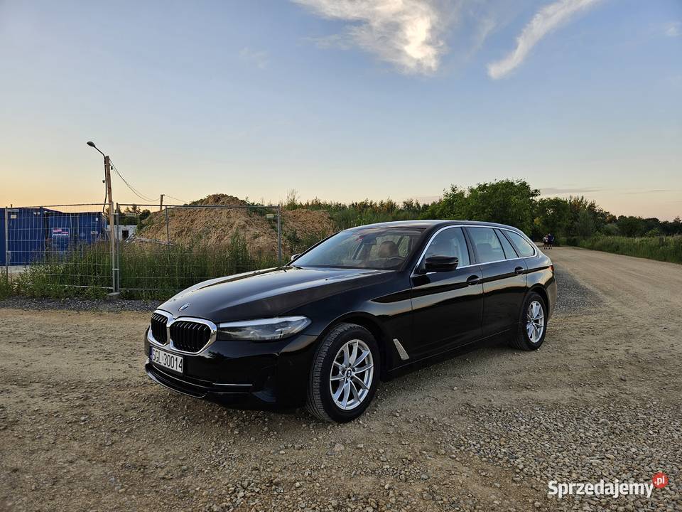 BMW 520i Luxury Line G31 Touring 2022 Serwis ASO elektryczne lusterka
