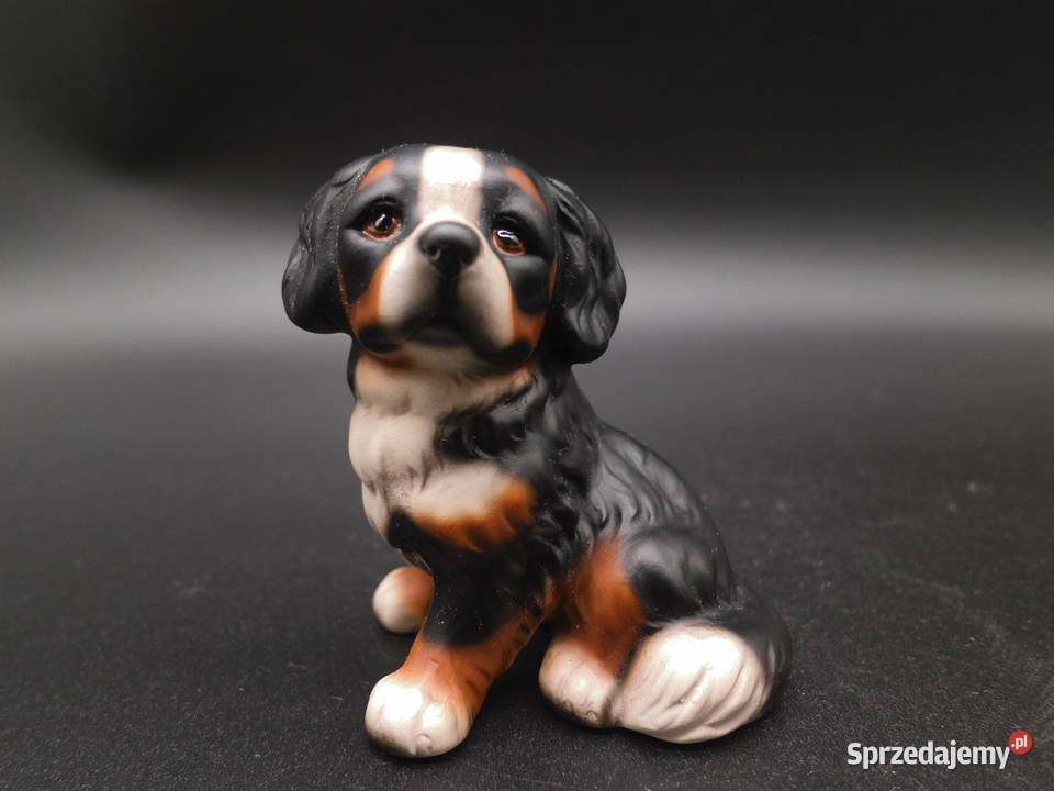 Figurka psa Berneński pies pasterski Raszków