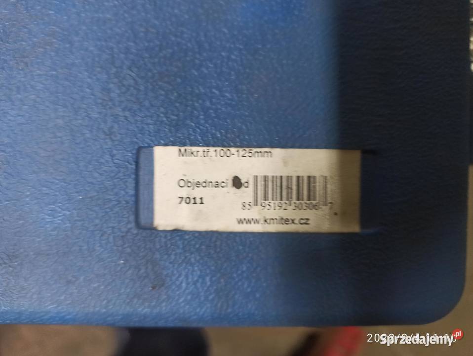 średnicomierz warsztatowy KMITEX CZ 100125 mm Kłodawa
