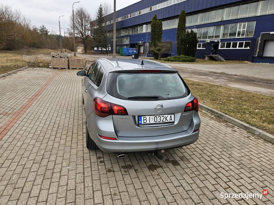 Opel Astra J 20CDTI 165 2011r Combi Manual 6b nieuszkodzony Białystok sprzedam