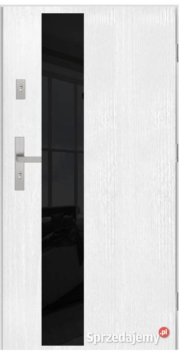 Drzwi wejściowe 72 mm SA3 GLASS PEŁNE PREMIUM Ciemniewo