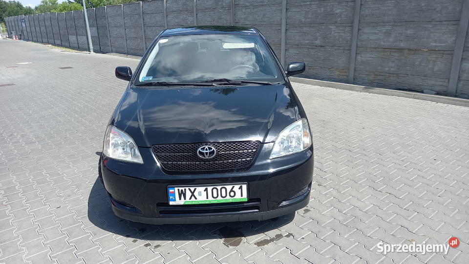 Toyota Corolla E12 16VVTI Pierwszy właściciel czarny Legionowo