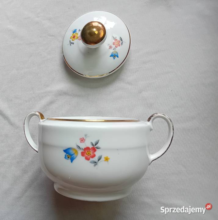 Cukiernica art deco z motywani kwiatowymi wielkopolskie
