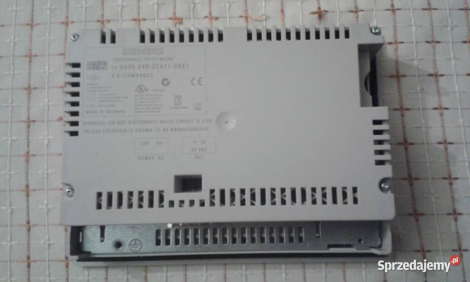 Siemens Touch Panel TP177 Micro