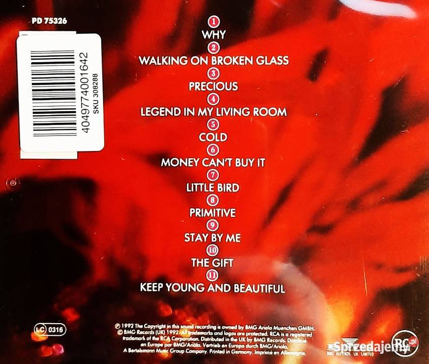 CD Nowa Album CD ANNIE LENNOX Eurythmics Diva CD