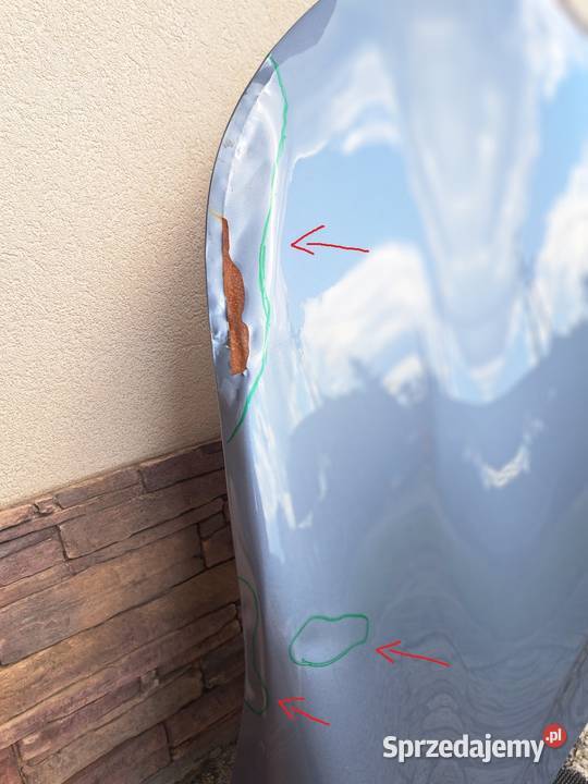 Maska Toyota CHR lift kolor 1K3 Gris Celestine