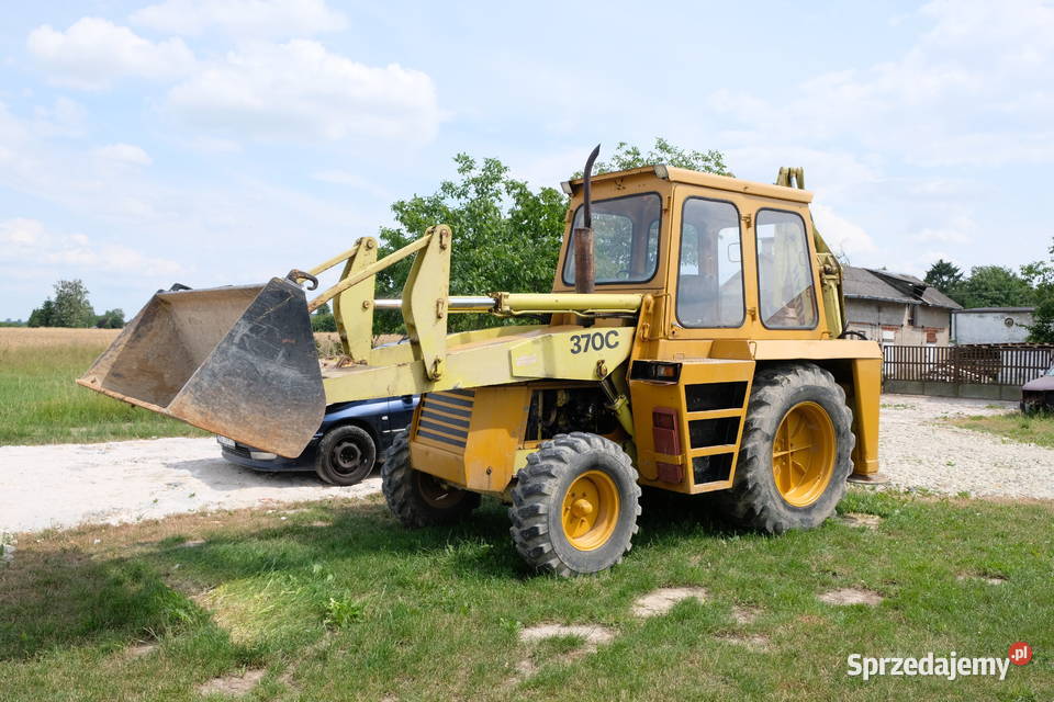 Koparkoładowarka hymac 370c 1990r Koparko ładowarki Abramów
