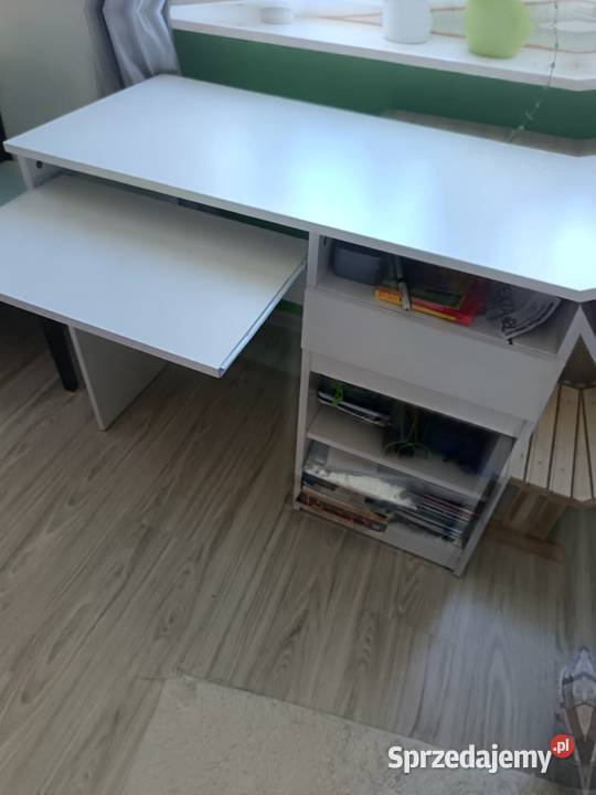 biurko szkolne dzieci białe Zielona Góra