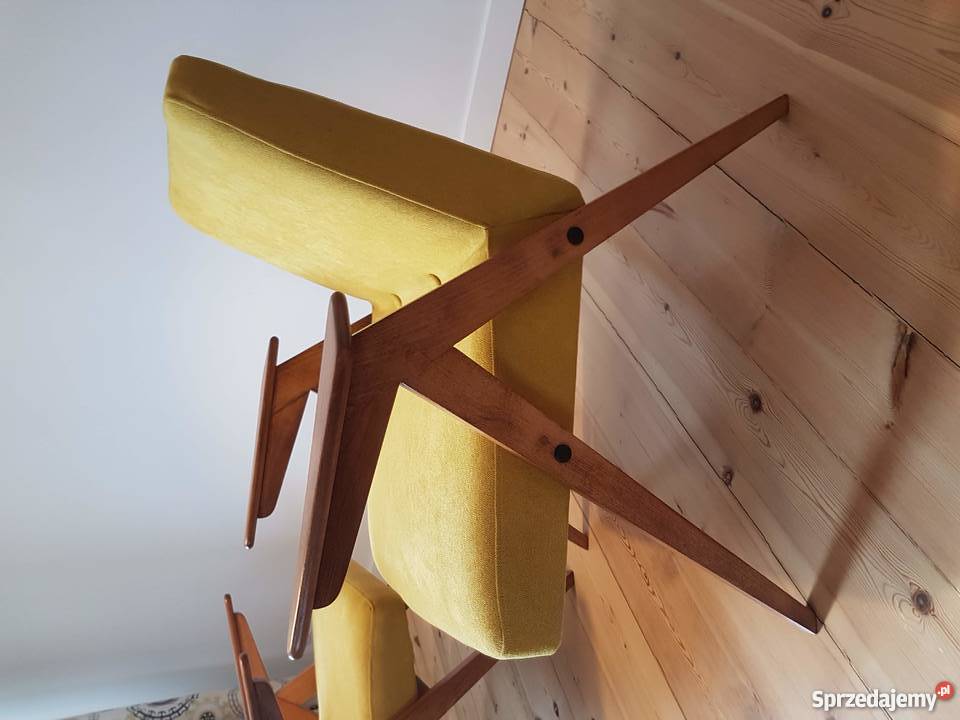 Fotel PRL bunny zajączek autor Chierowski model 69cm Szczecin