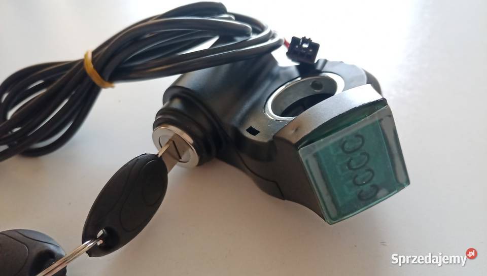 Woltomierz ze stacyjką kierownica 22mm hulajnoga mazowieckie Warszawa