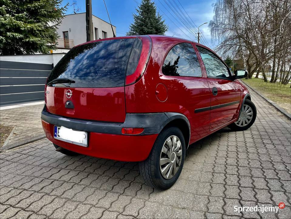 ŚlicznyZdrowyOpelCorsaC2003r10Benzyna140PrzWspKie radio Zduńska Wola