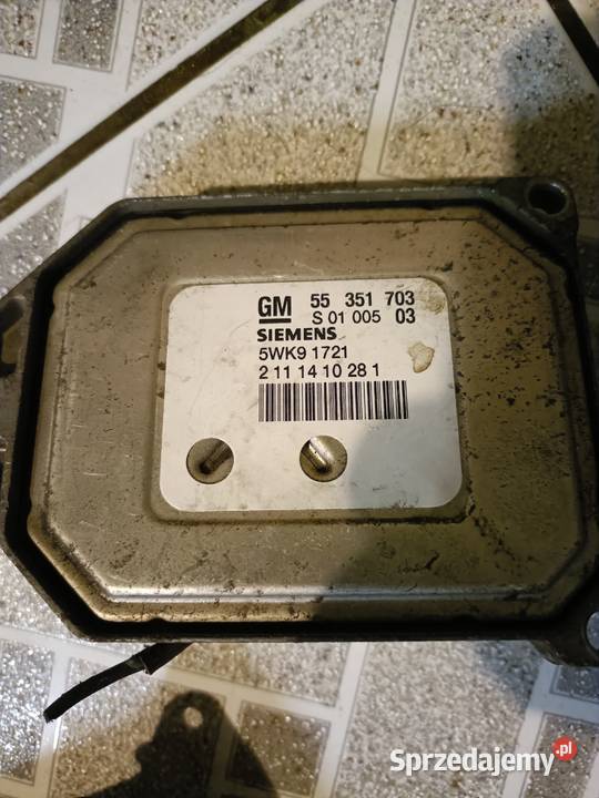Sterownik Silnika ECU OPEL ZAFIRA Corsa 18 osobowe pomorskie Gdynia