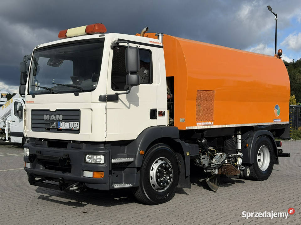 MAN TGM 18240 E5 Zabudowa DOBROWOLSKI TSL 2 centralny zamek Widełki