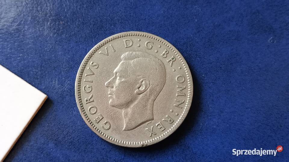 Stare monety 2 szyling 1950 Wielka Brytania Lesko sprzedam
