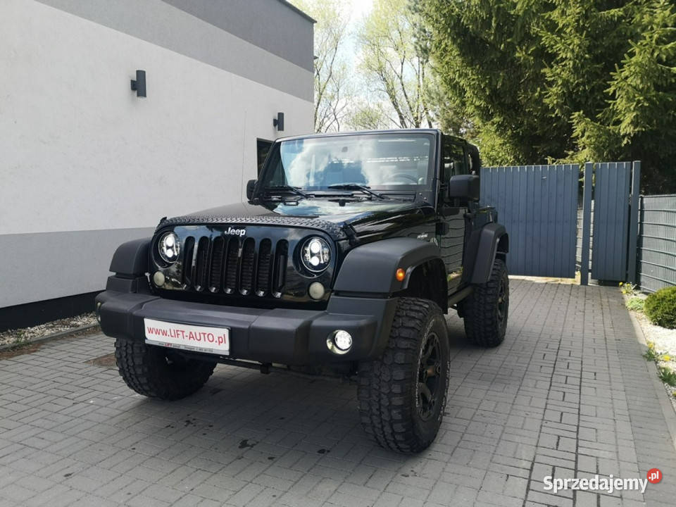 Jeep Wrangler 28CRD 177 Klimatyzacja Cabrio 4x4 światła przeciwmgielne Strzegom
