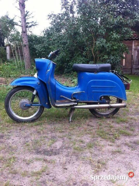 Simson schwalbe z papierami Zielona Góra