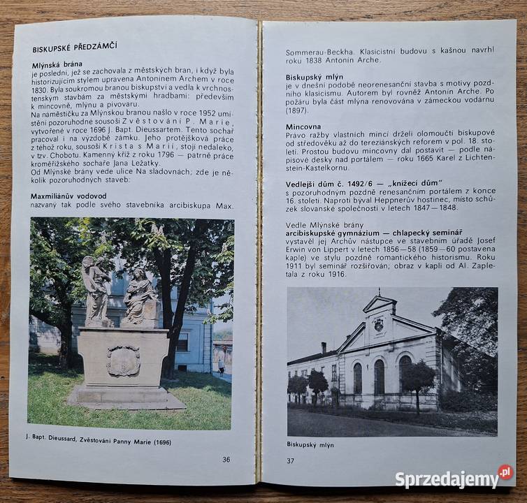 Przewodnik mieście Kromereż Czechy Kraków