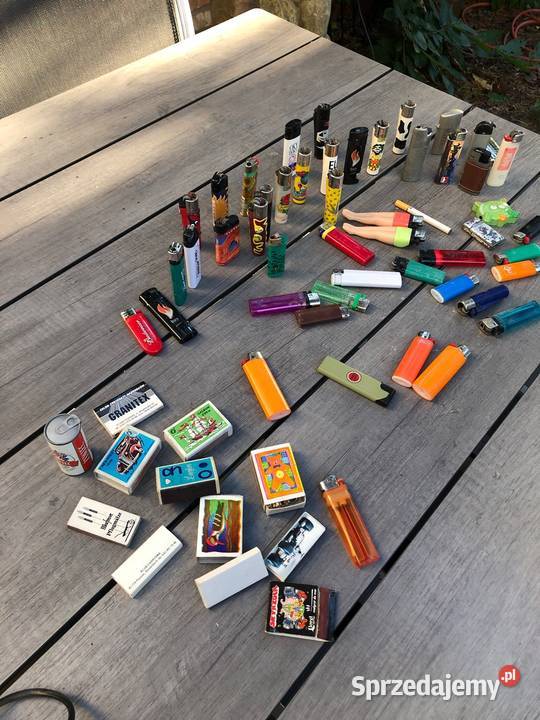 Kolekcja zapalniczek i zapałek z XXw wielkopolskie Poznań