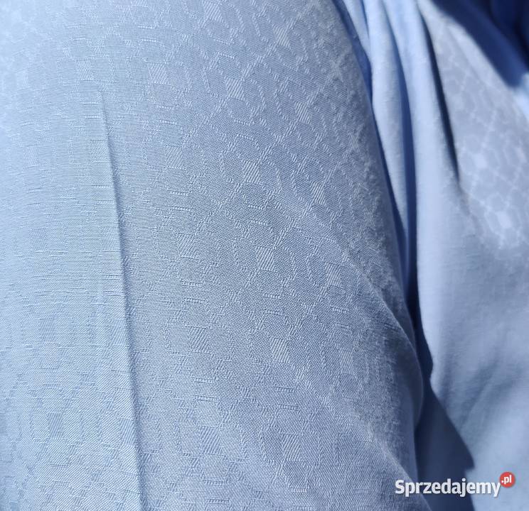 Męska tunika orientalna L niebieska wiskoza Szczecin