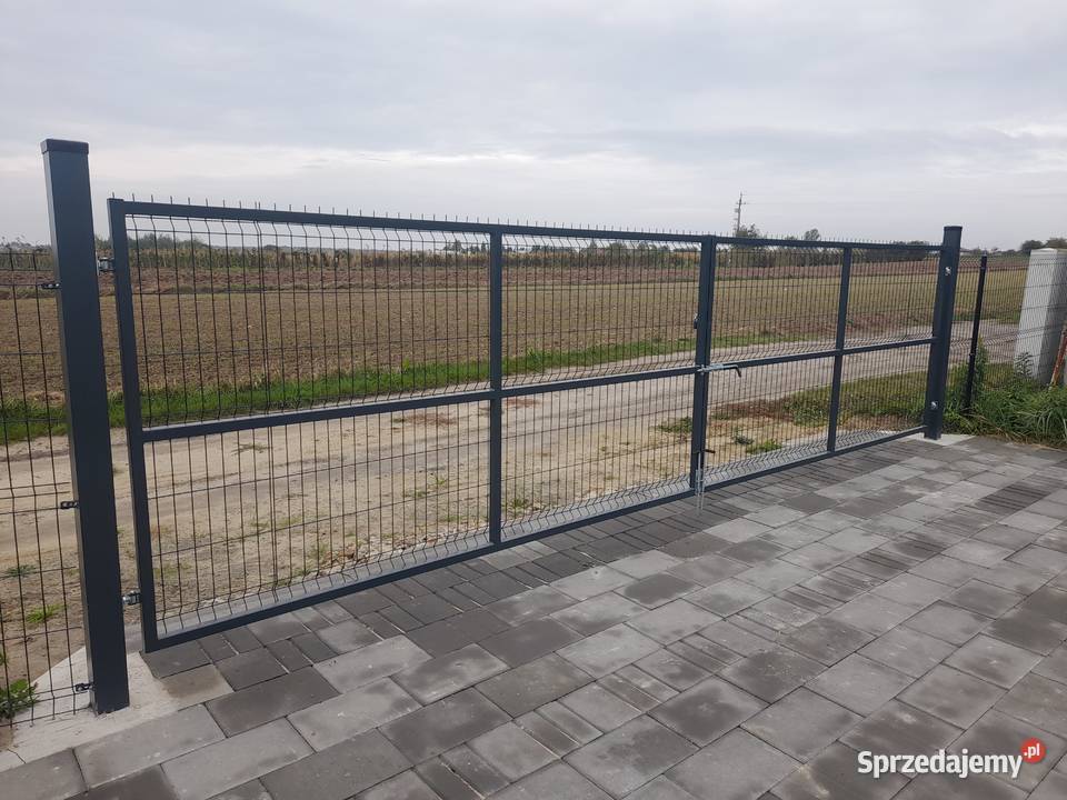 Brama Panelowa 200 x 200 Słupy lubelskie Lublin